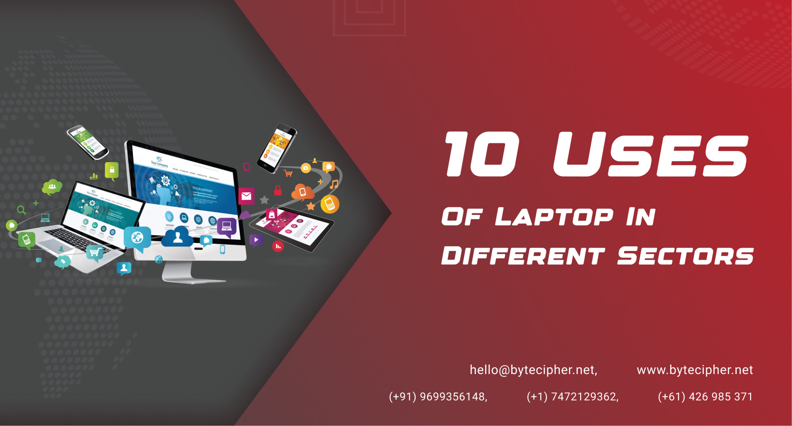 Uses of laptop